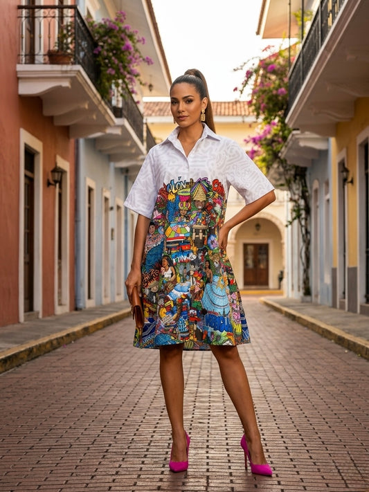 Vestido exclusivo Provincias de Panamá