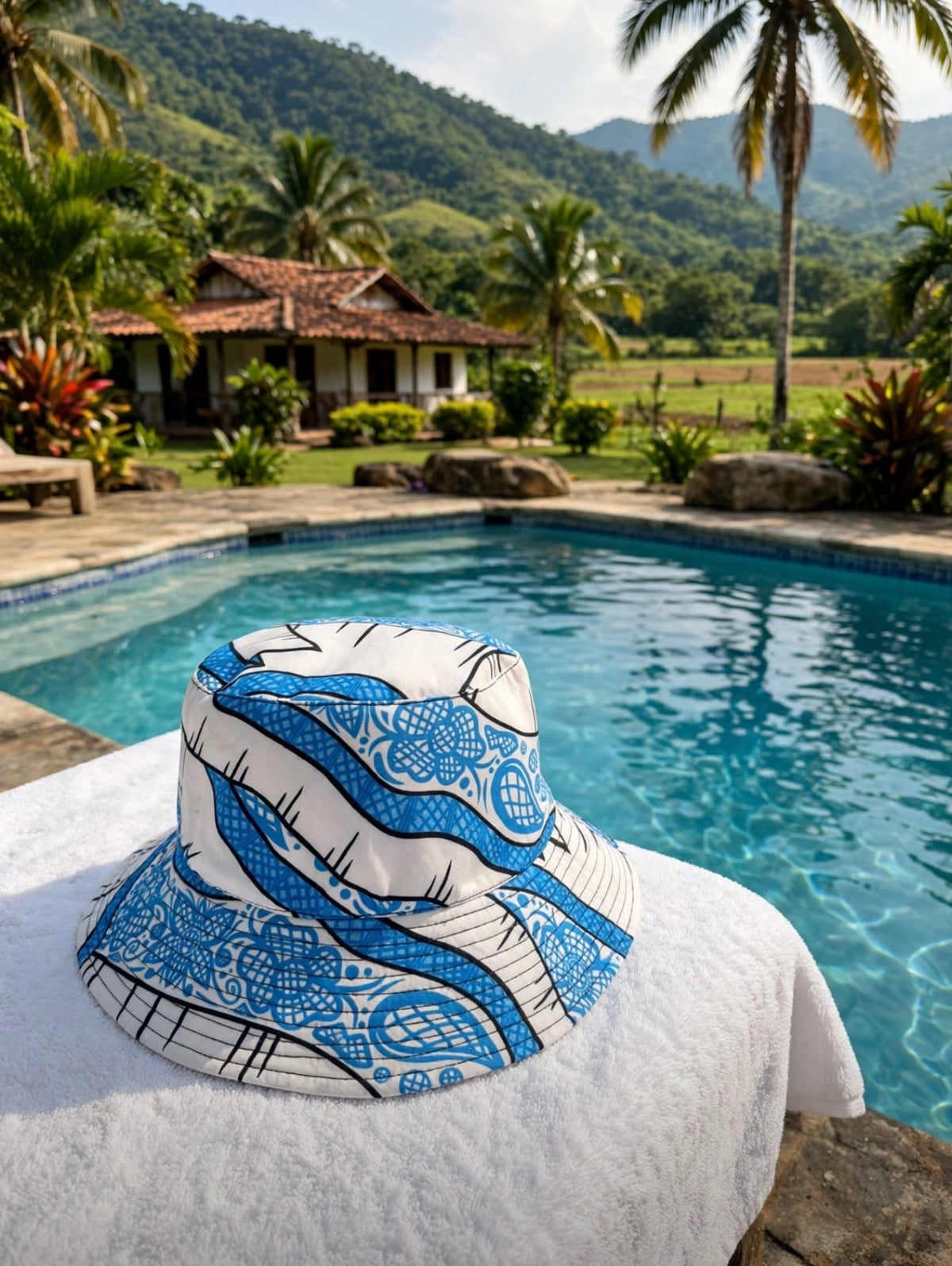 Bucket Hat Trazas de la Pollera Panameña