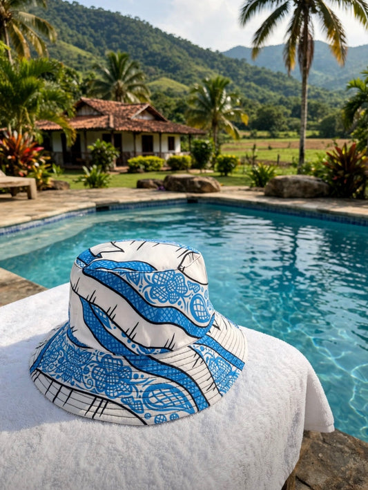 Bucket Hat Trazos de la Pollera Panameña