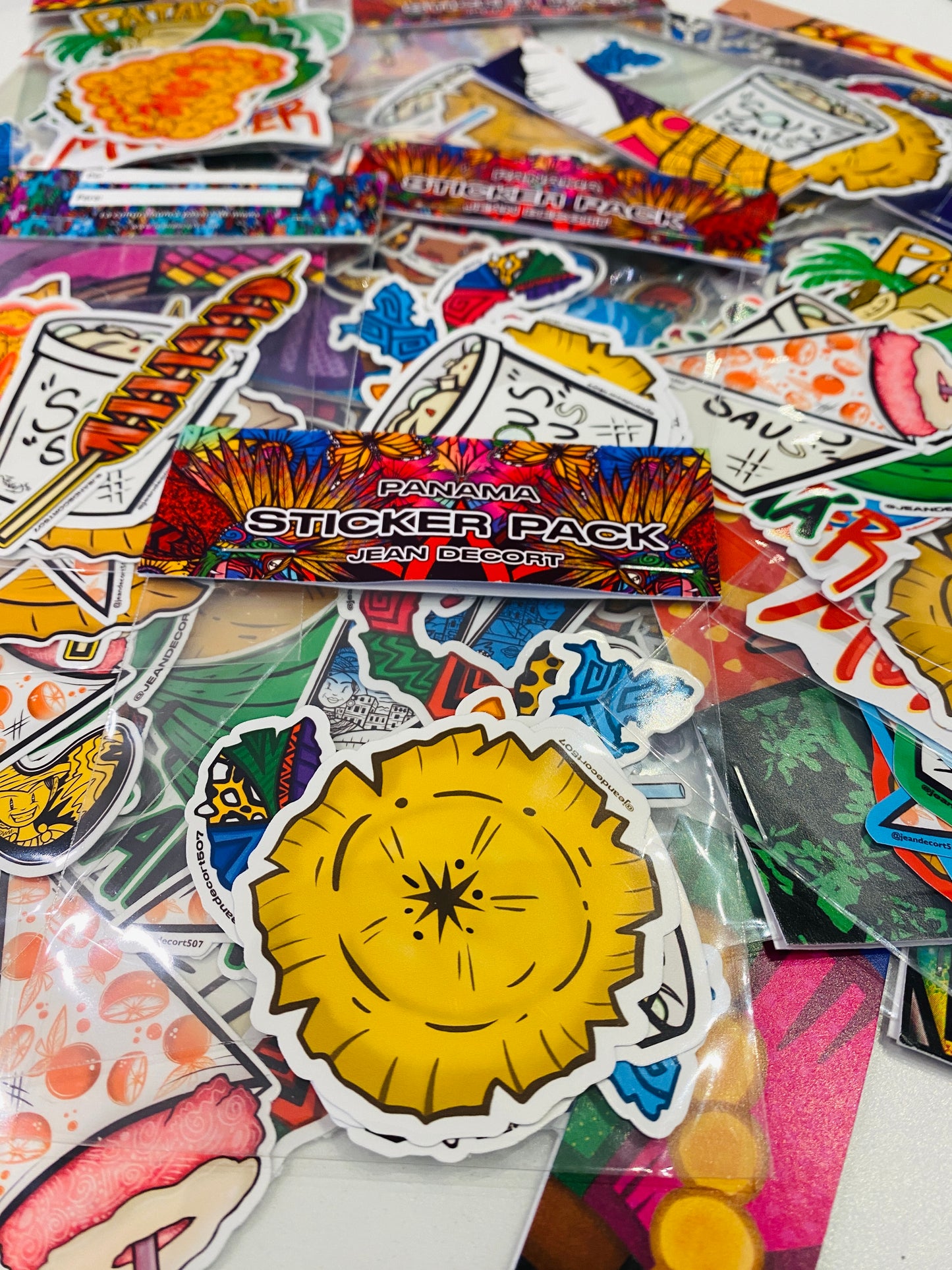 STICKER PACK PANAMÁ VARIADO