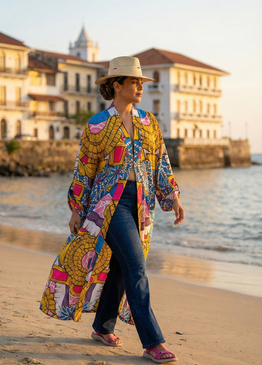 Kimono Joyas de la Pollera Panameña