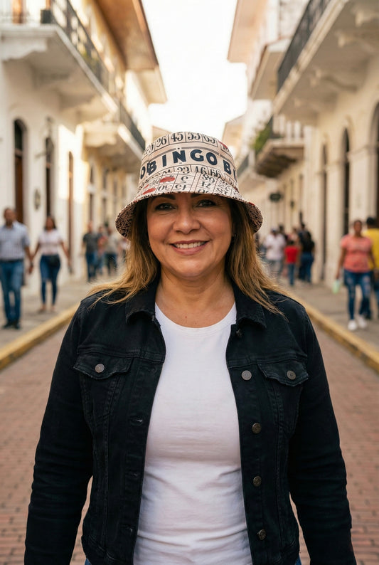 Bucket Hat Juego de Bingo