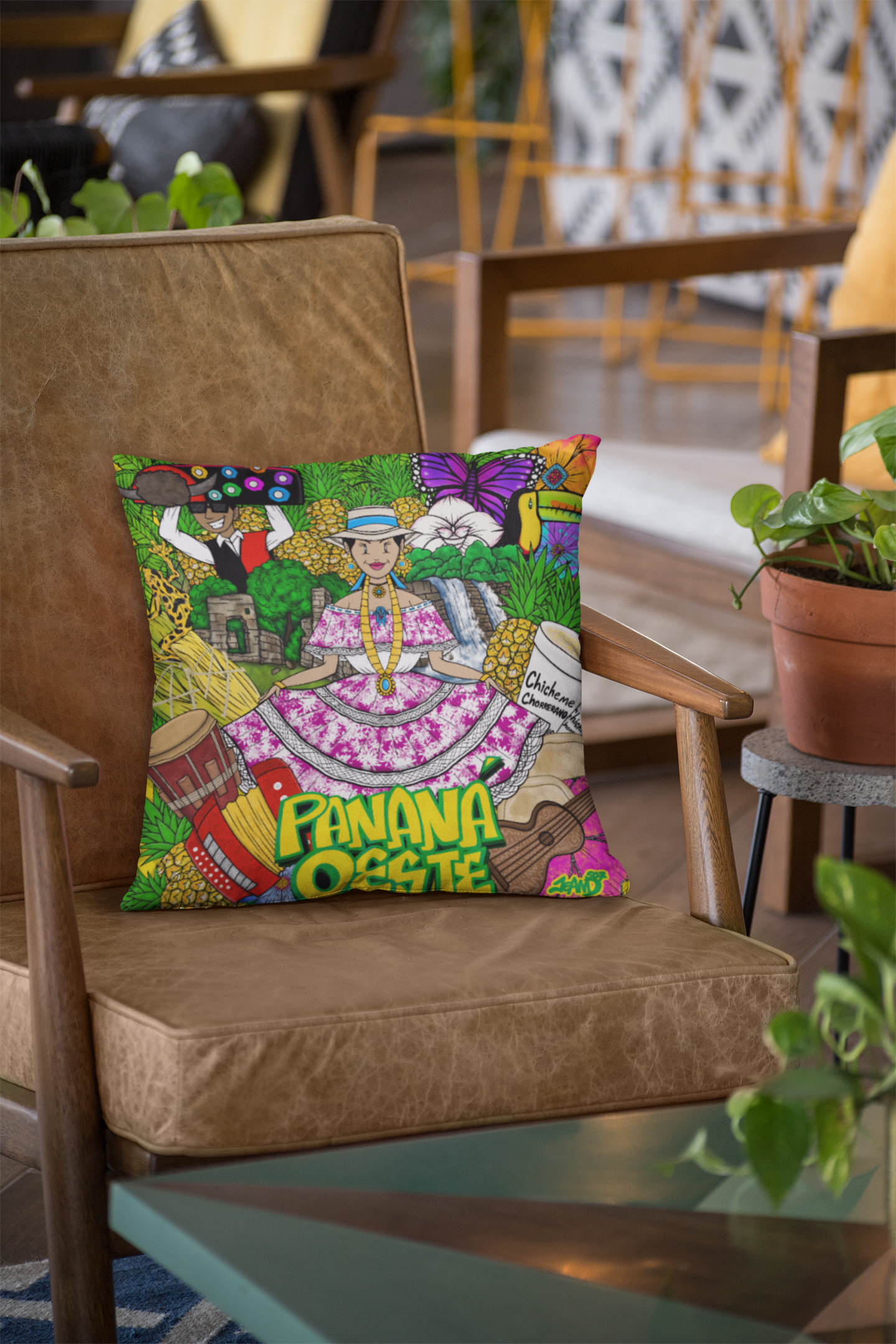 Cojín Decorativo Panamá Oeste