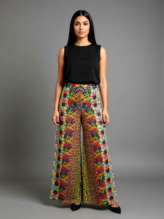 Pantalon Palazo Artesanía Ancestral