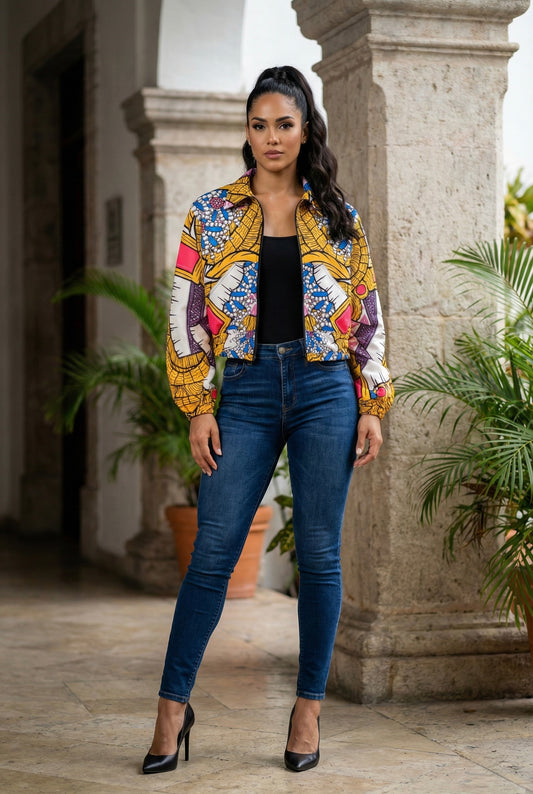 Bomber Jacket Joyas de la Pollera