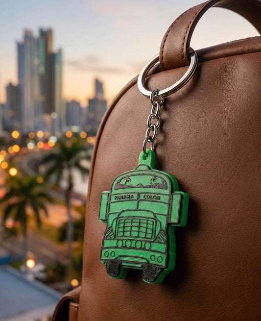 Llavero Bus Diablo Rojo