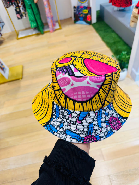 Bucket Hat Joyas de La Pollera