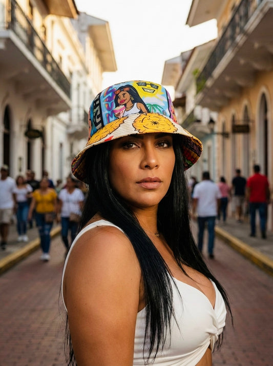 Bucket hat Summer Time Pieza Única