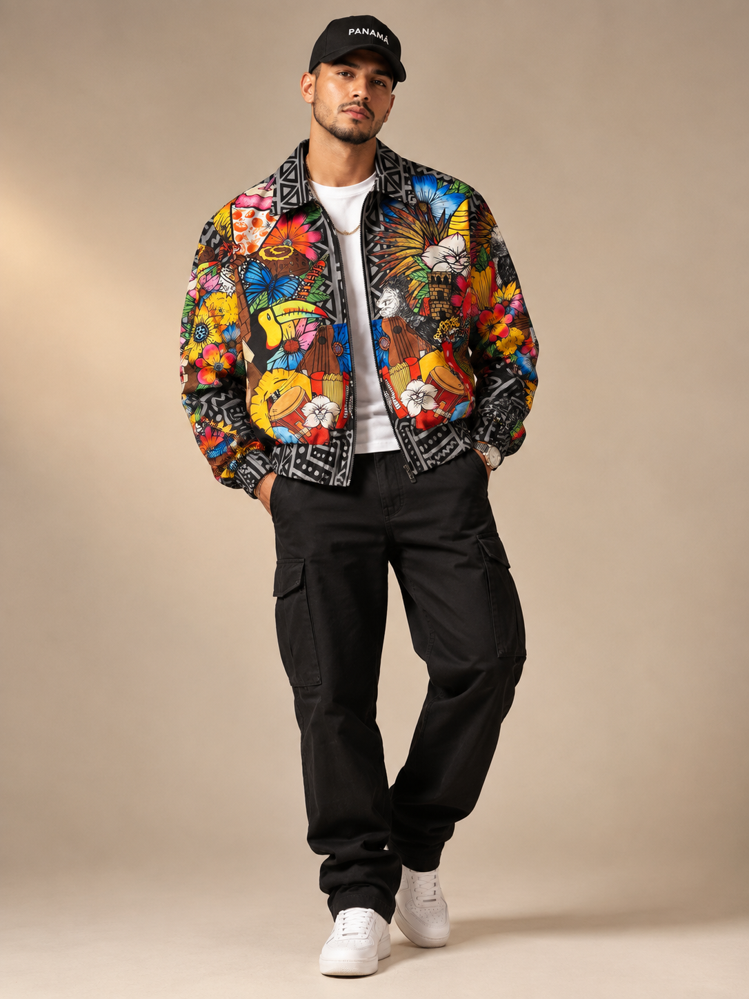 Bomber jacket Raíces de Panamá