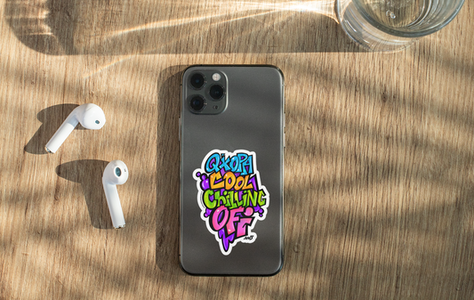 Sticker Q’XopaCoolChillingOffi