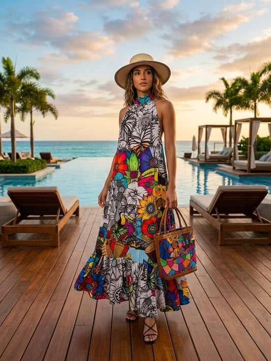 Vestido exclusivo Conexión Panamá