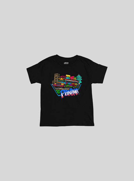 T-shirt Bus diablo rojo Kids