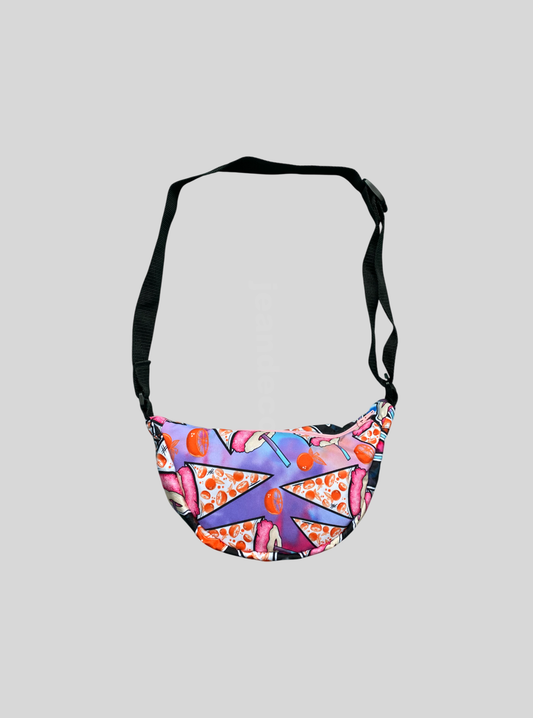 Cangurera Raspao Lover Black Pink