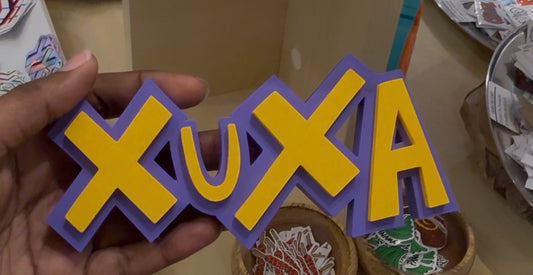Xuxa figura decorativa en 3D