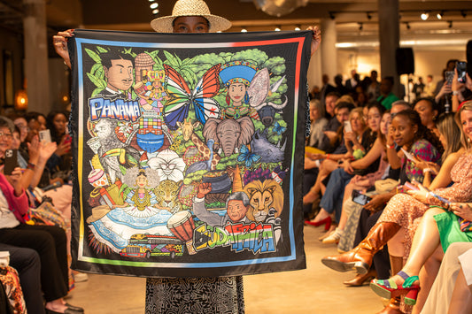 Pañoleta Panamá y Sudáfrica