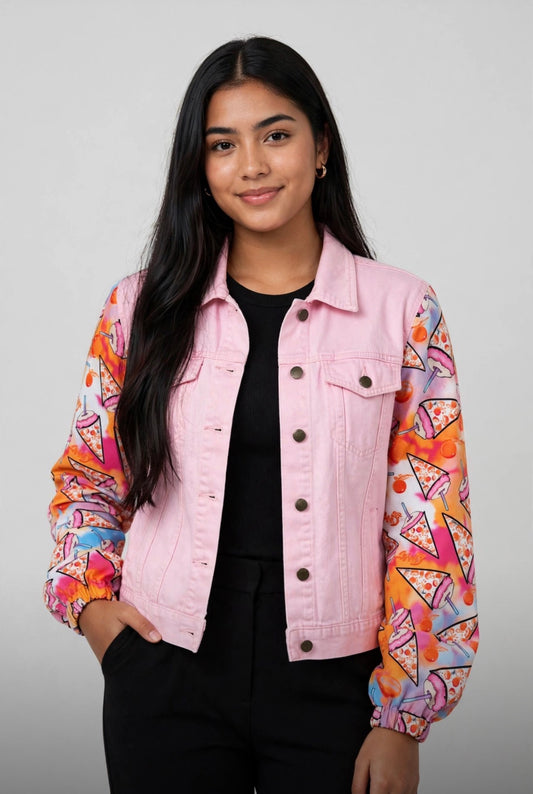 Jacket Jeans Raspao Lovers