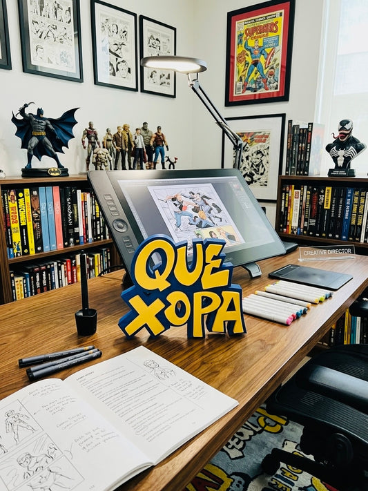 Que Xopa Figura Decorativa en 3D