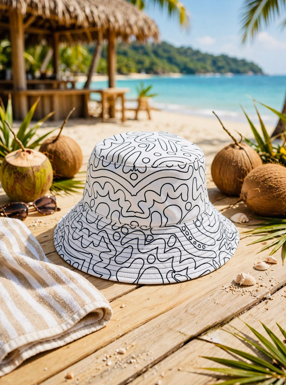 Bucket Hat Trazos
