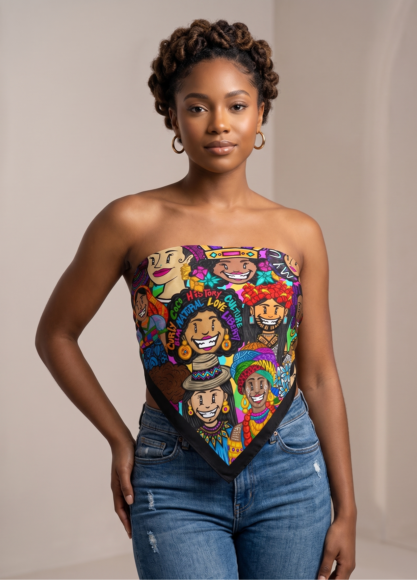 Pañoleta Mujeres de Panamá
