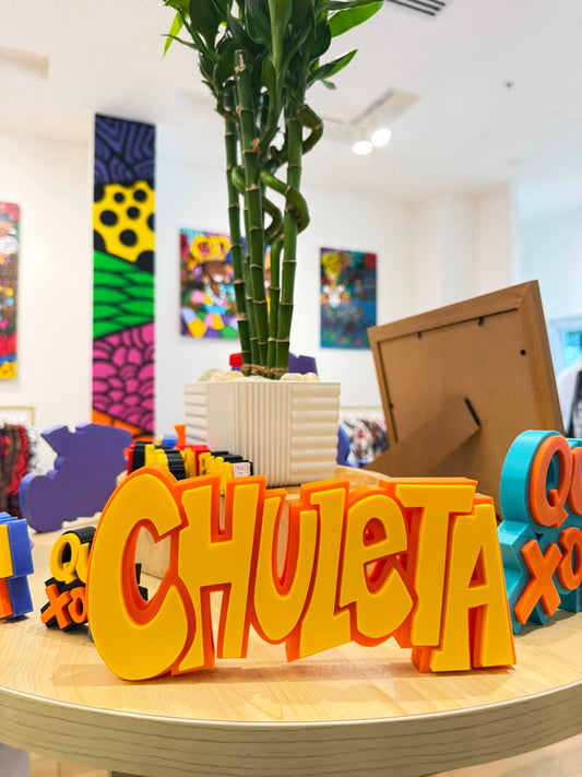 Chuleta Figura de arte 3D