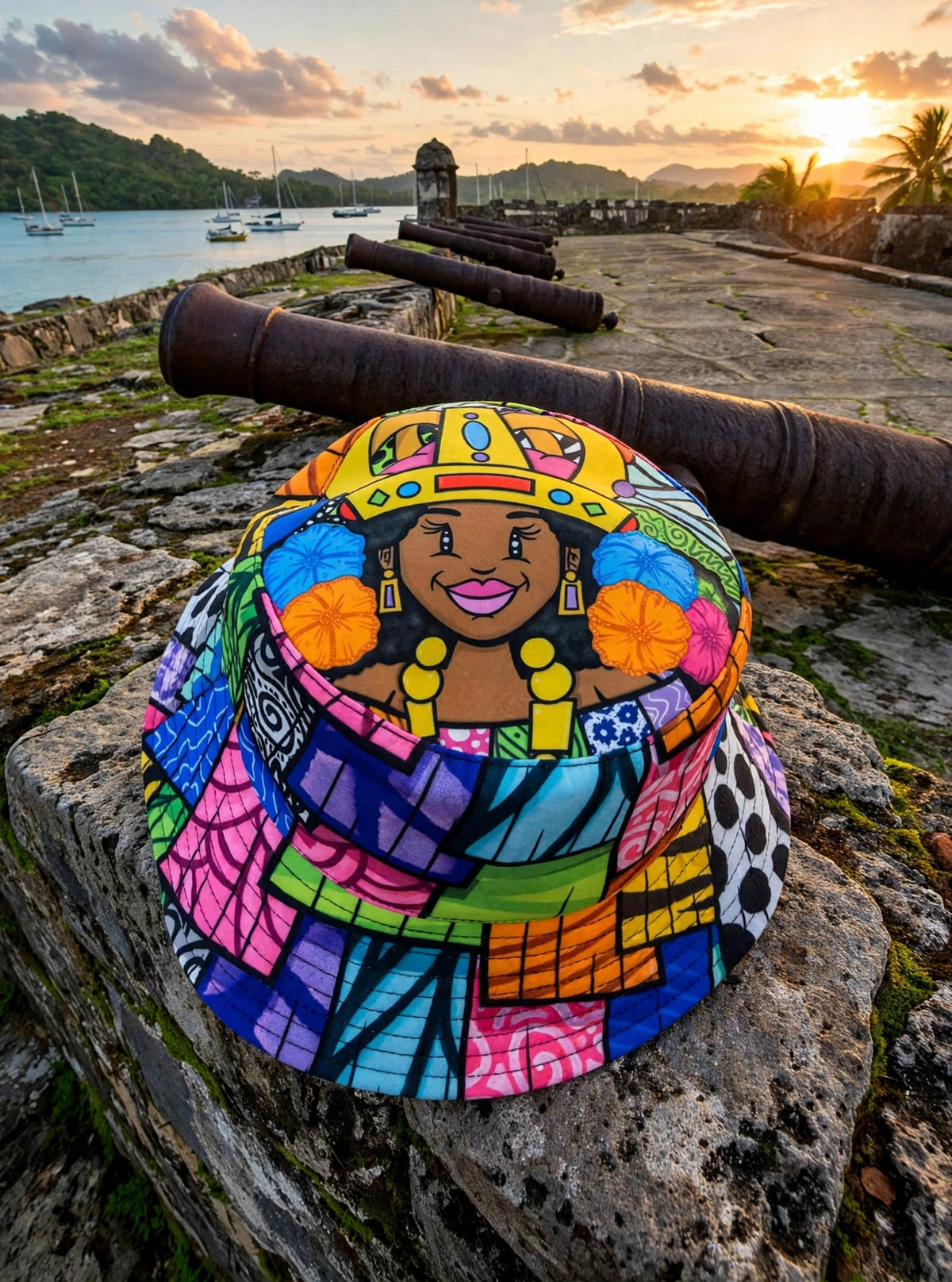 Bucket Hat Reina Congo