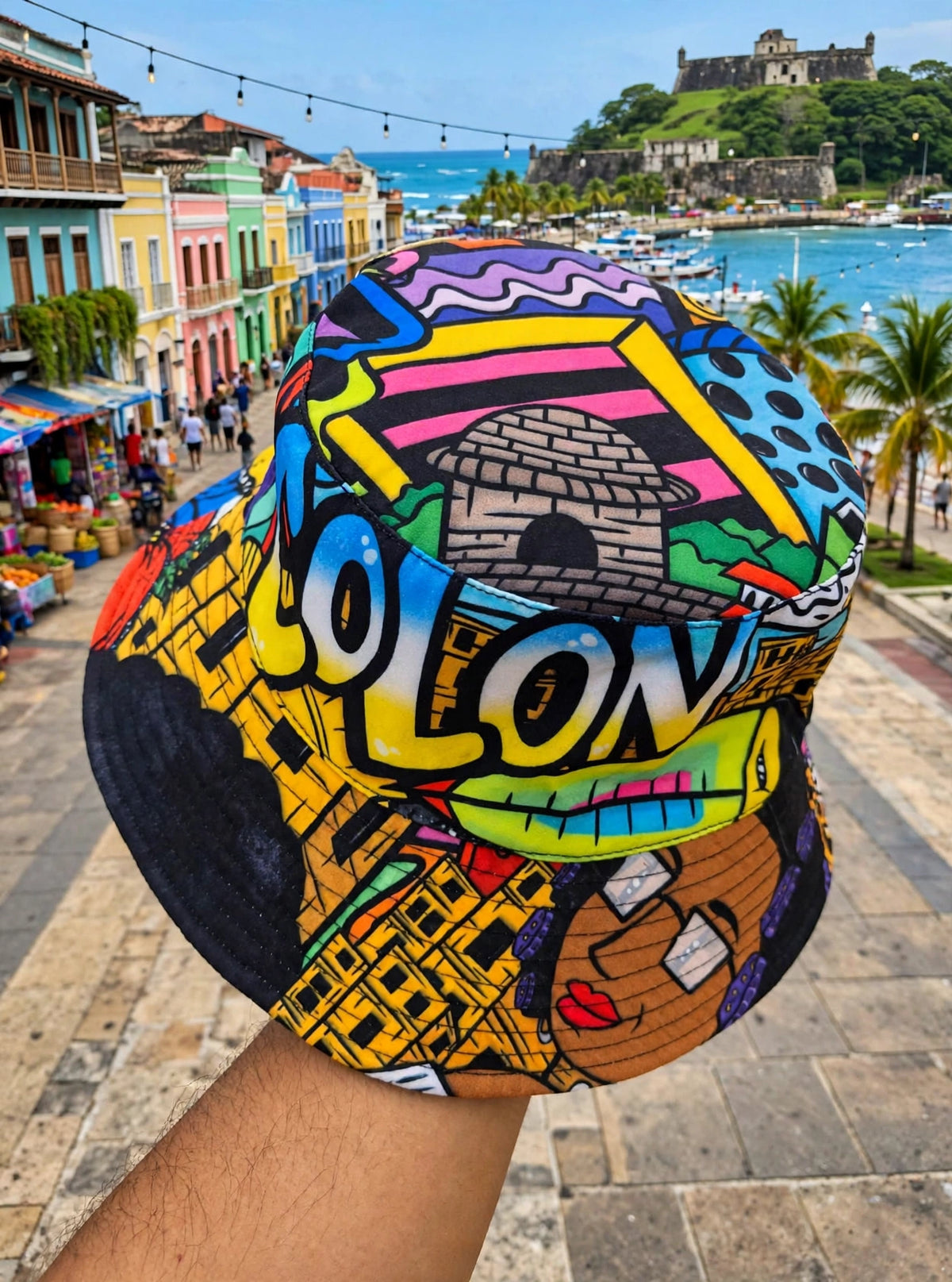 Bucket hat Colón