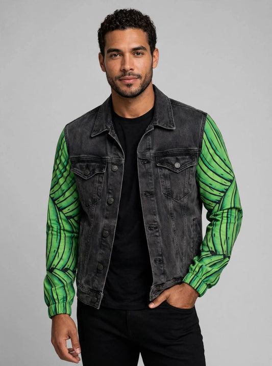 Jacket Jeans Plátano Verde