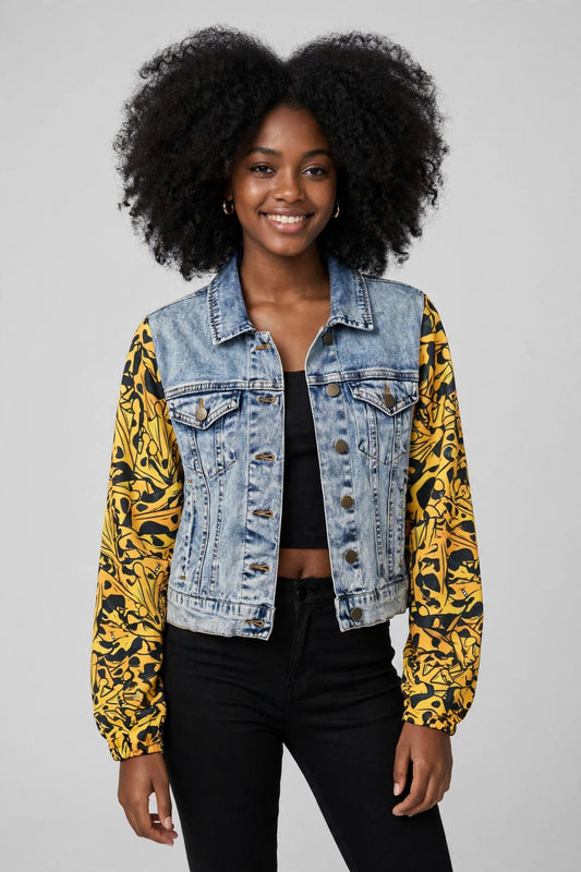 Jacket Jeans Rana Dorada