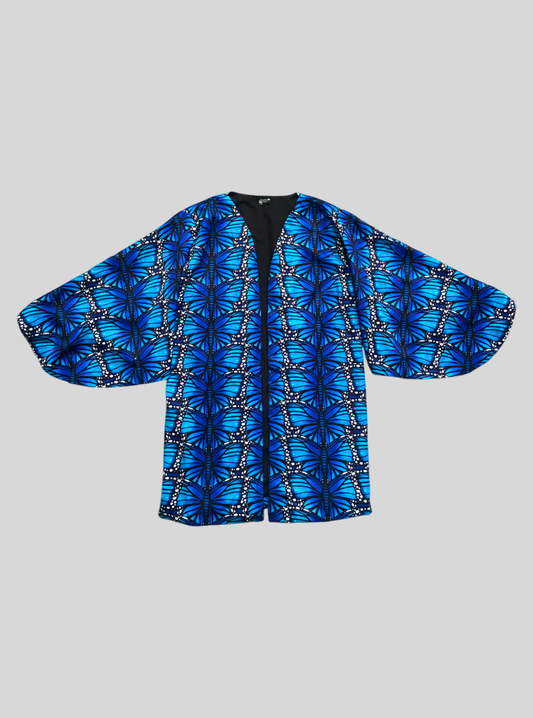Kimono Mariposa Morpho Azul