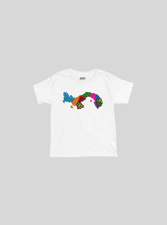 T-shirt Mapa de Panamá Kids