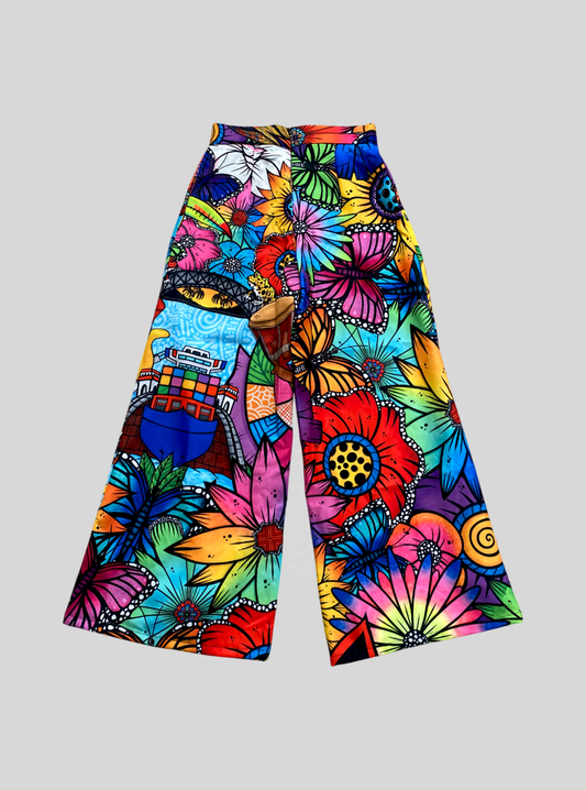 Pantalón Palazo Conexión Panameña