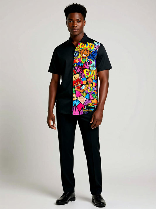 Camisa Esencia Colonense Negra