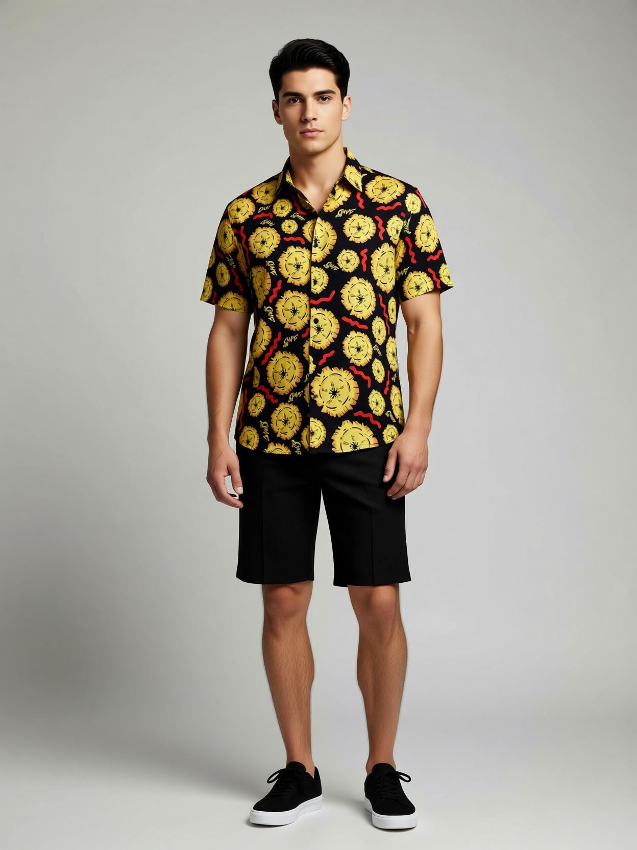 Camisa Patacón Lover Fondo Pailita Negra