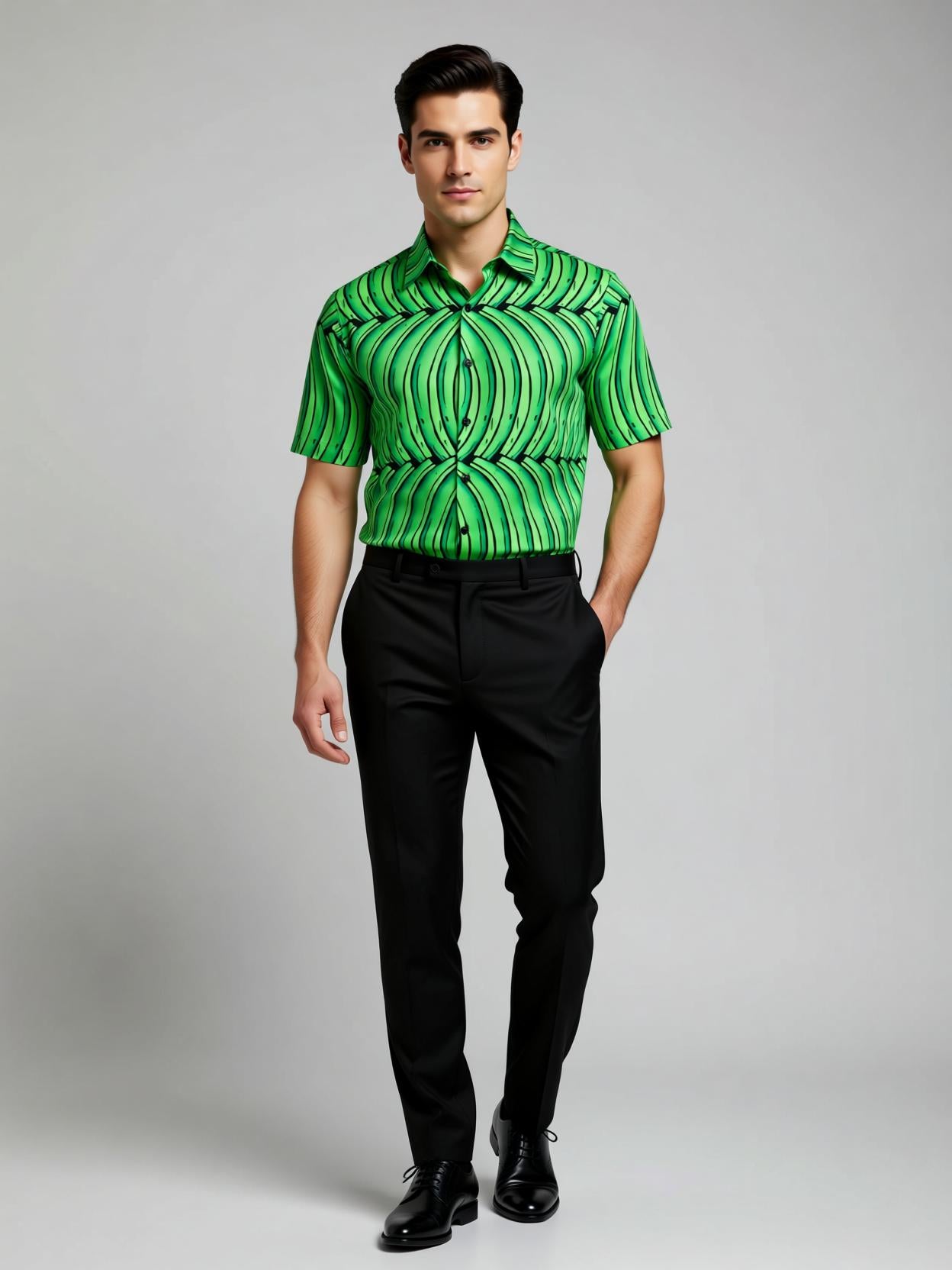 Camisa Plátano Verde