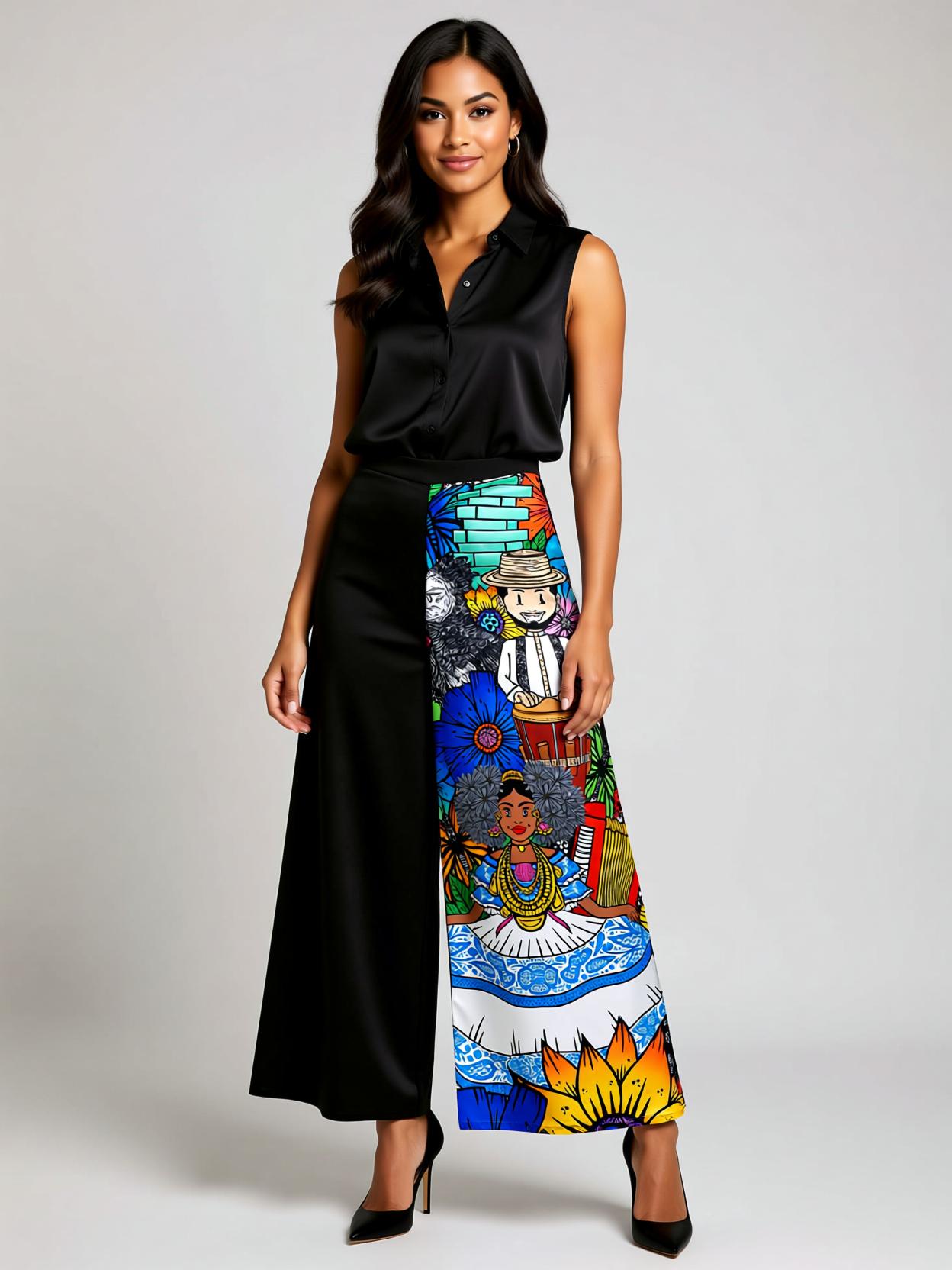 Pantalón Palazzo Esencia Panameña