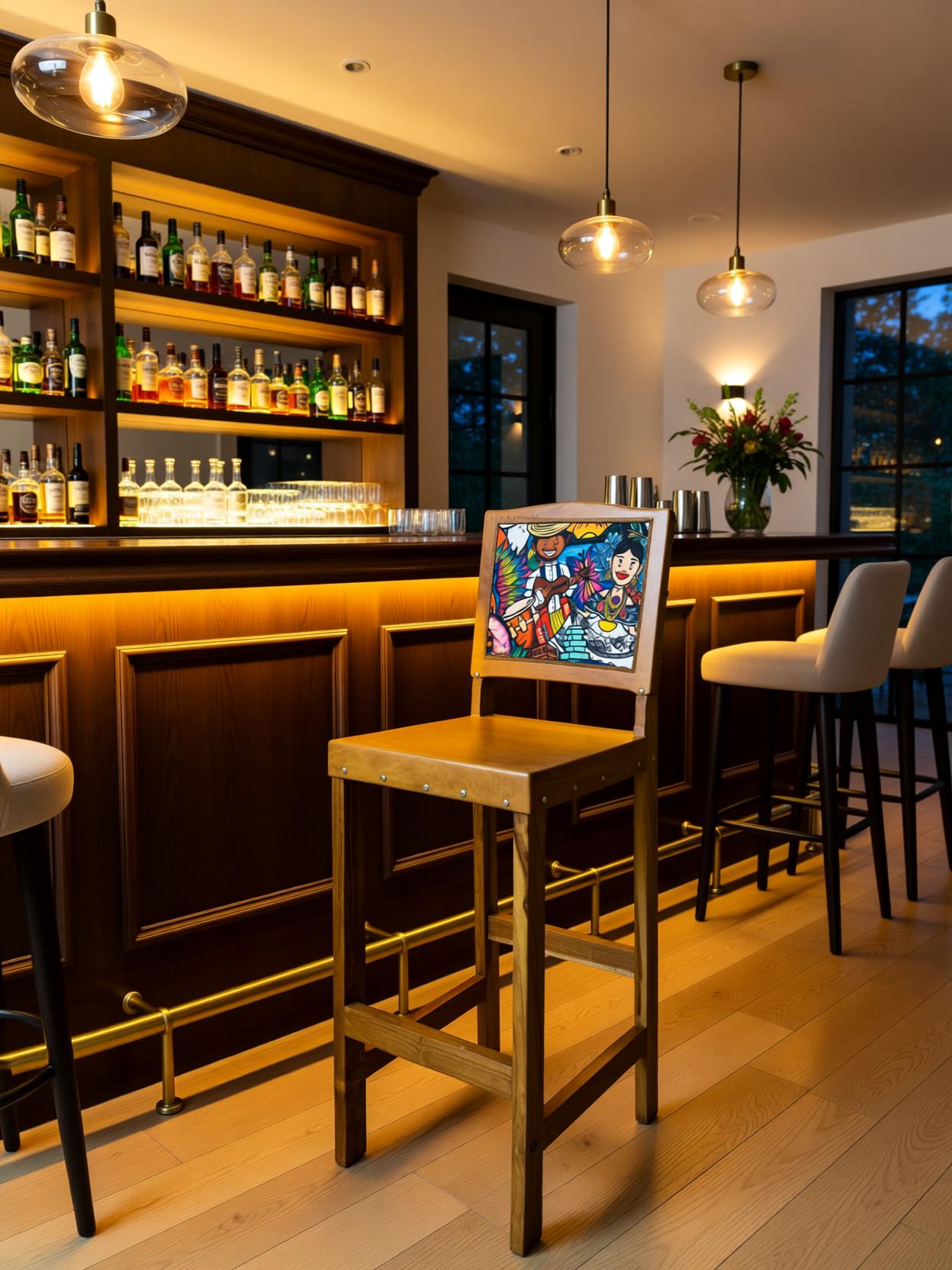 Butaca de cuero Esencia Panameña