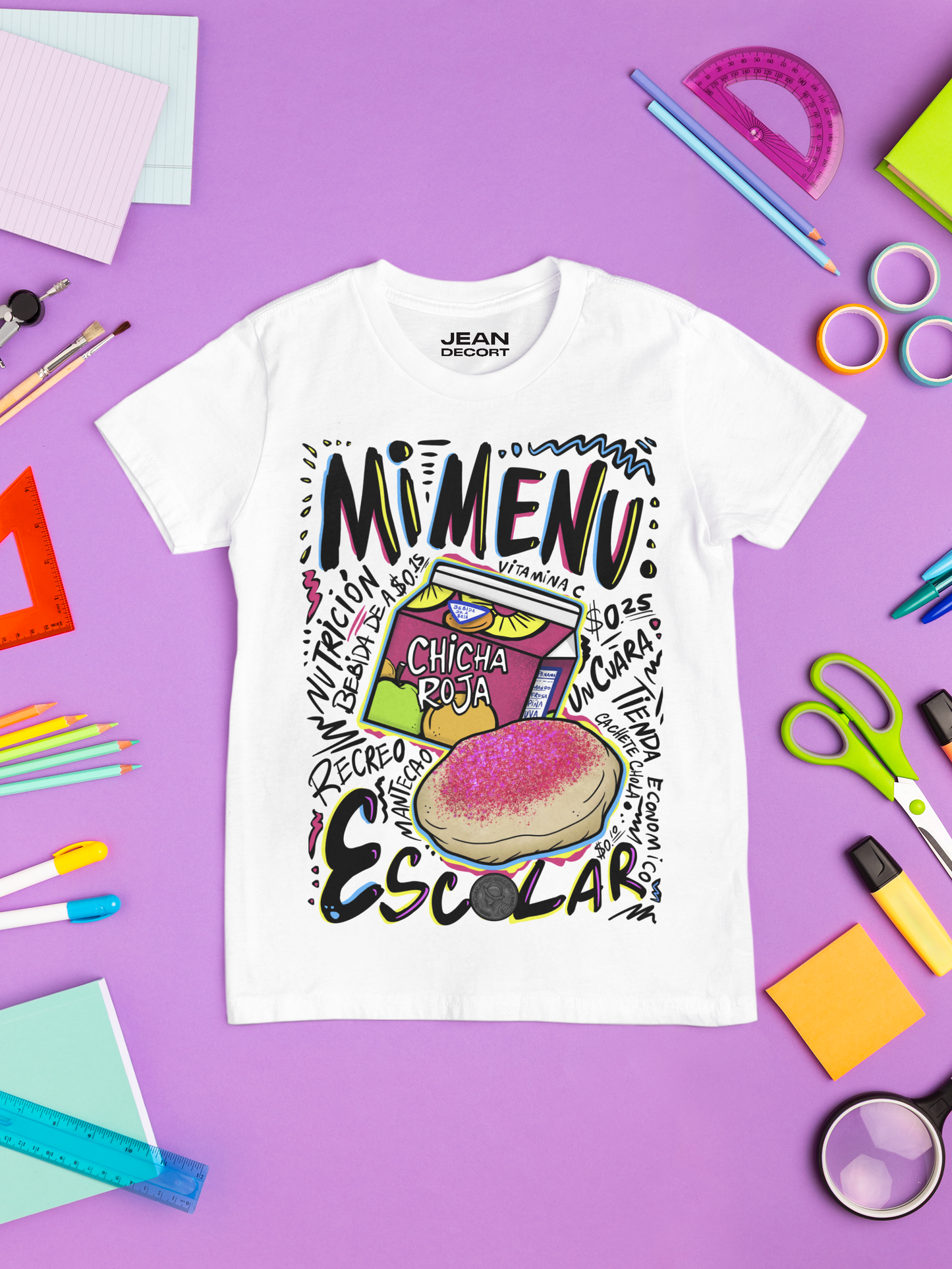T-shirt Mi Menu Escolar