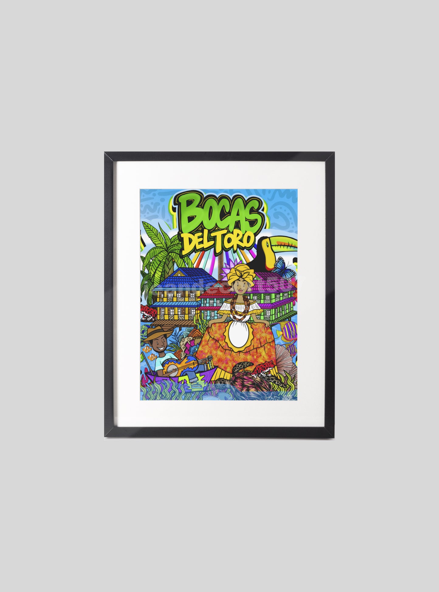 Postal Provincia de Bocas del toro