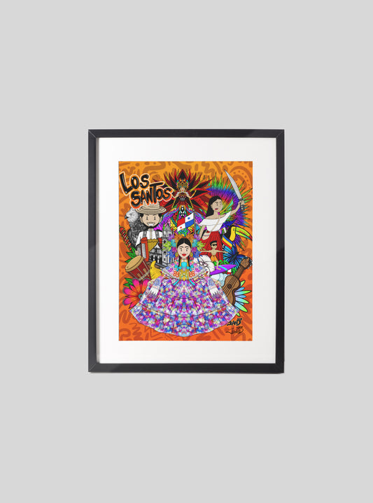 Postal Provincia Los Santos