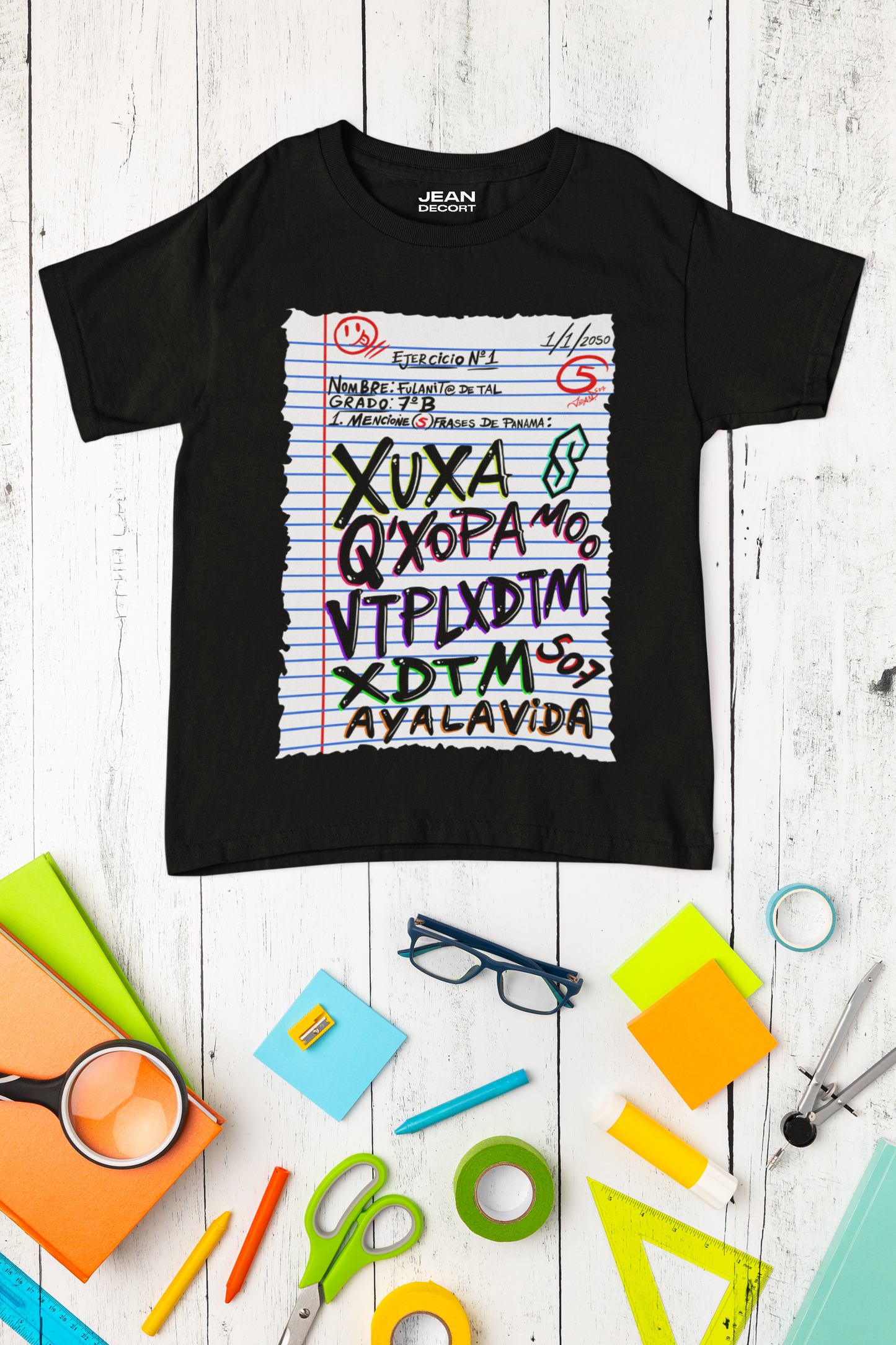 T-shirt Oversize Ejercicio Numero 1 del 2050 de La Real Academia Panameña