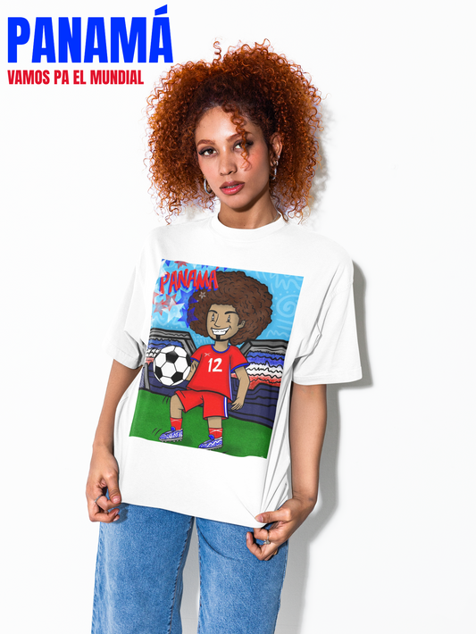 T-shirt Vamos pa el Mundial La 12 Panamá