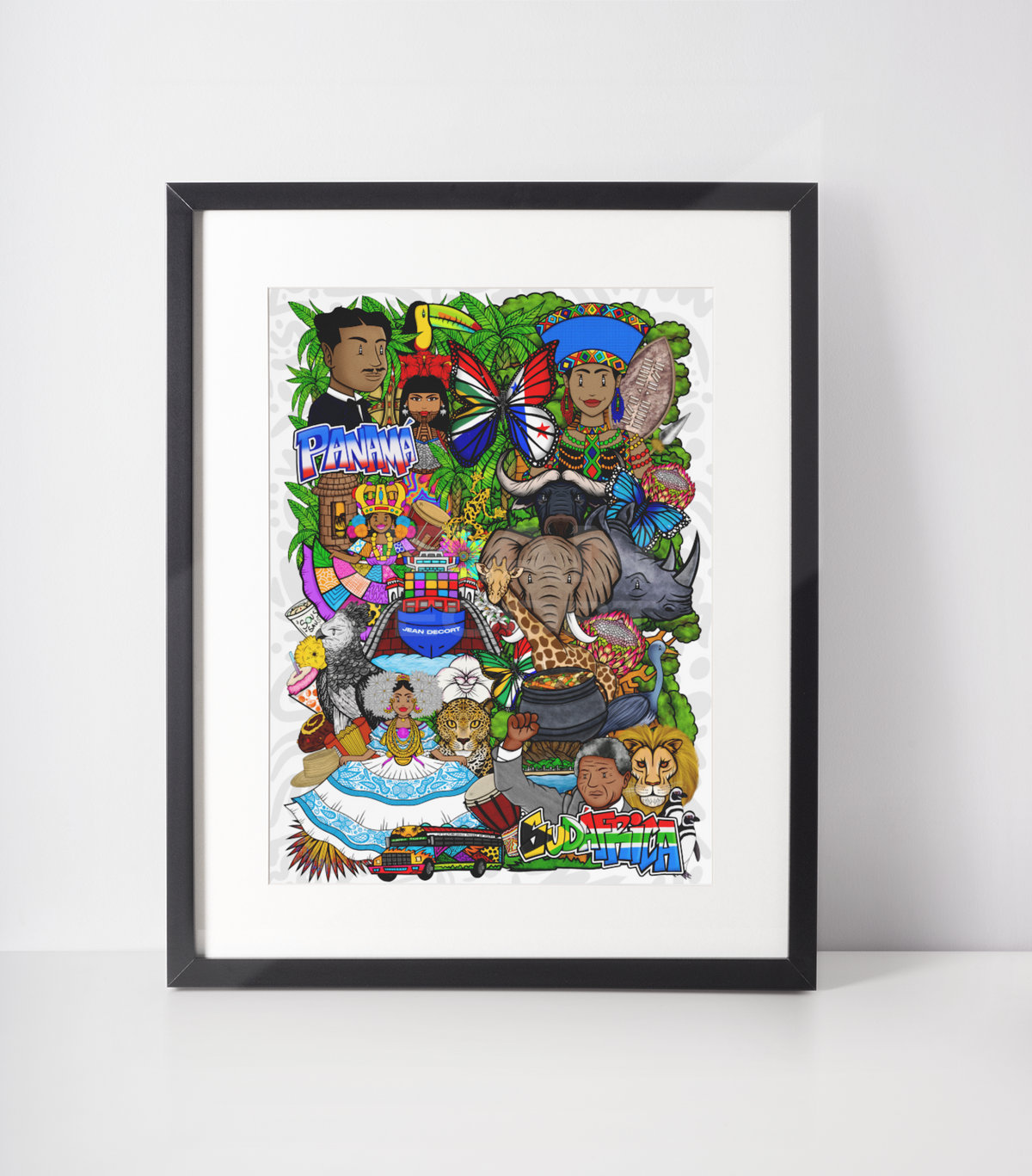 Print Panamá y Sudáfrica