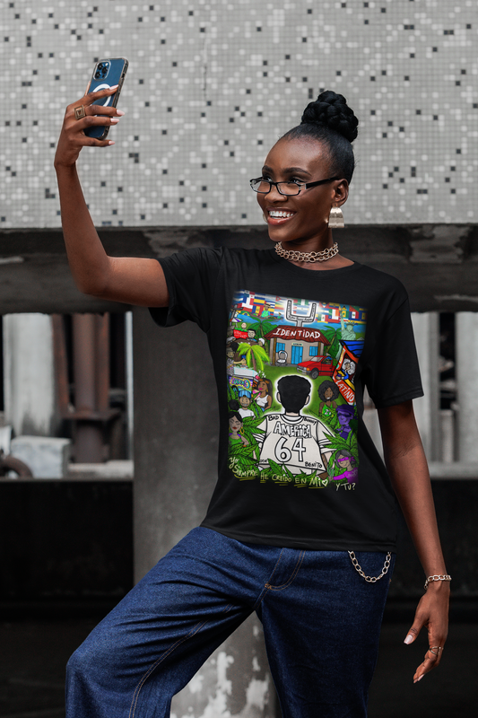 T-shirt Identidad Latina